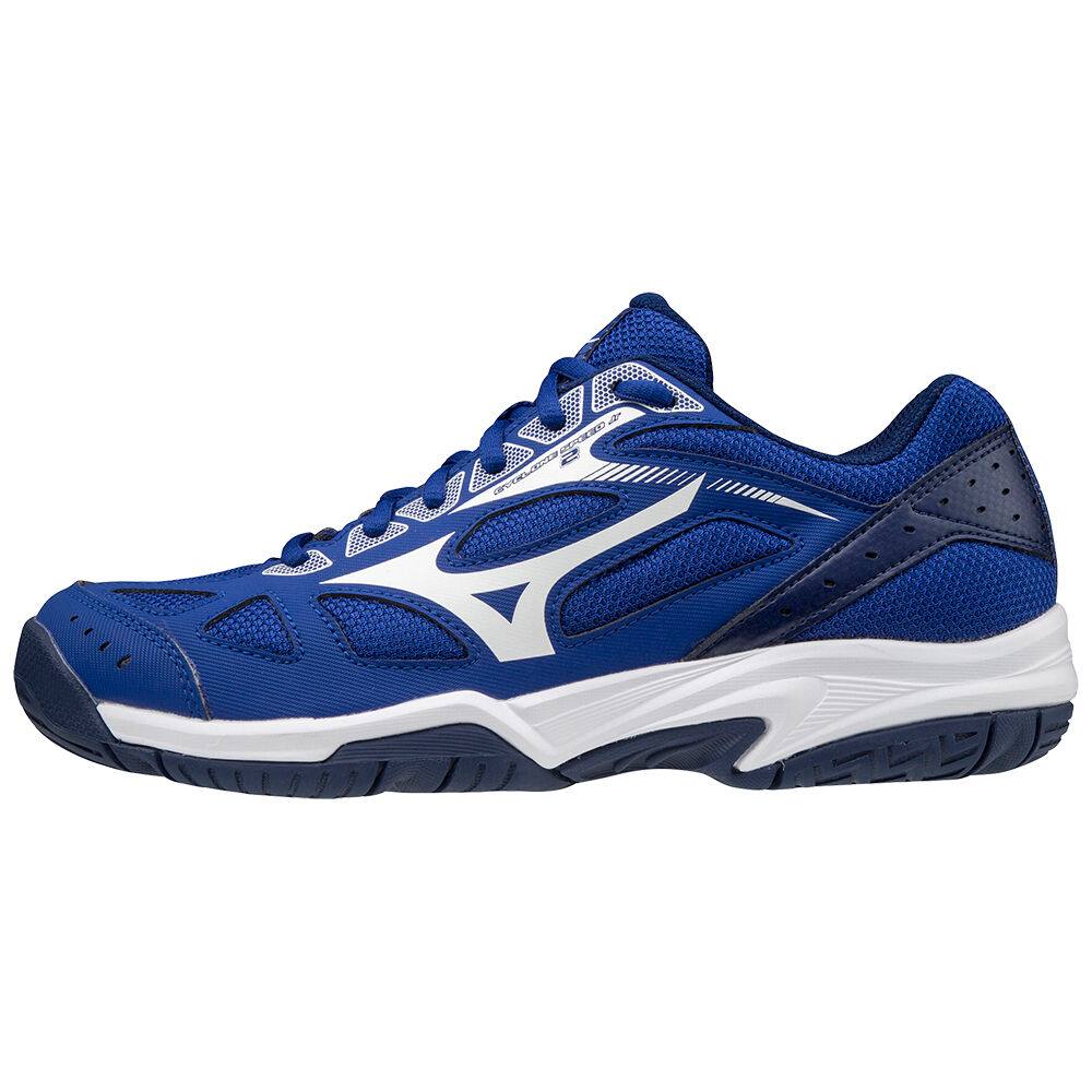 Mizuno Men's Cyclone Speed 2 Volleyball Shoes Blue/White (V1GD191020-TZS)